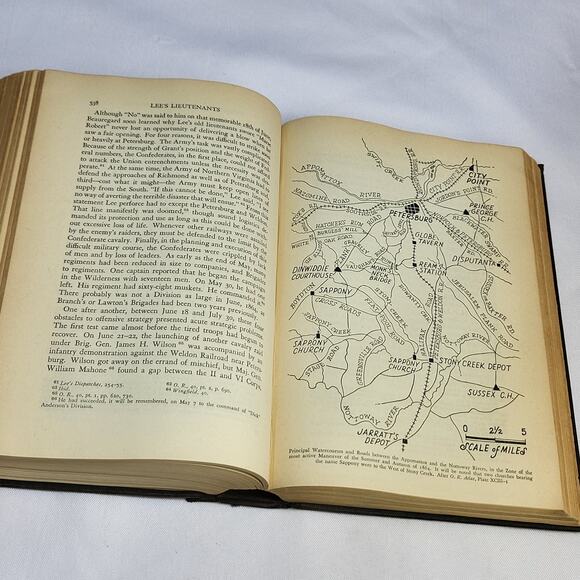 Lee's Lieutenants: A Study in command Vol 3: Gettysburg to Appomattox 1945 w Map - Picture 11 of 16